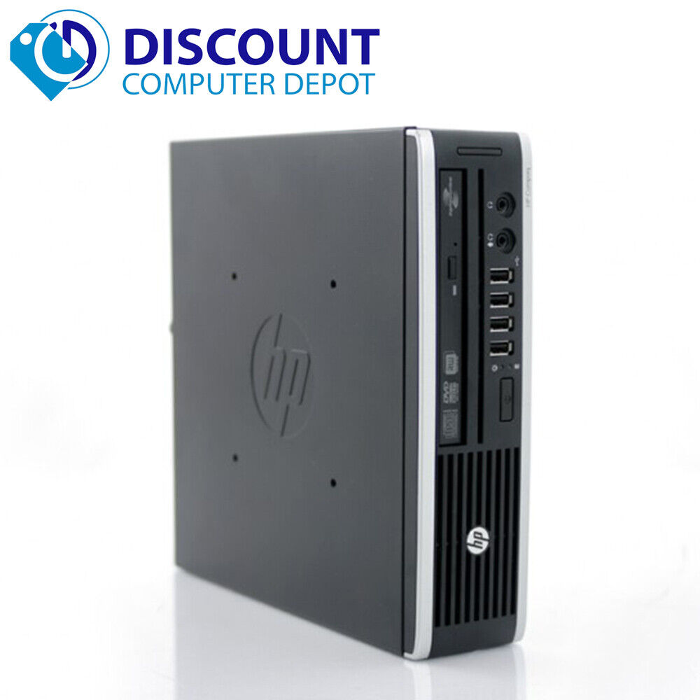 Fast HP Elite i5 Desktop Computer Windows 10 PC Quad Core CPU 8GB 320GB HD Wifi 