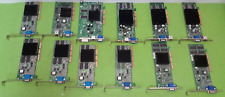 ATI -Micro star -Asus- Nvidia- Hp AGP Mixed Video Graphics Cards lot Vintage picture