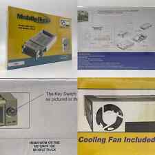 Vintage Inclose Mobile Dock Model MD10KPF IDE. Cooling Fan Included /  picture