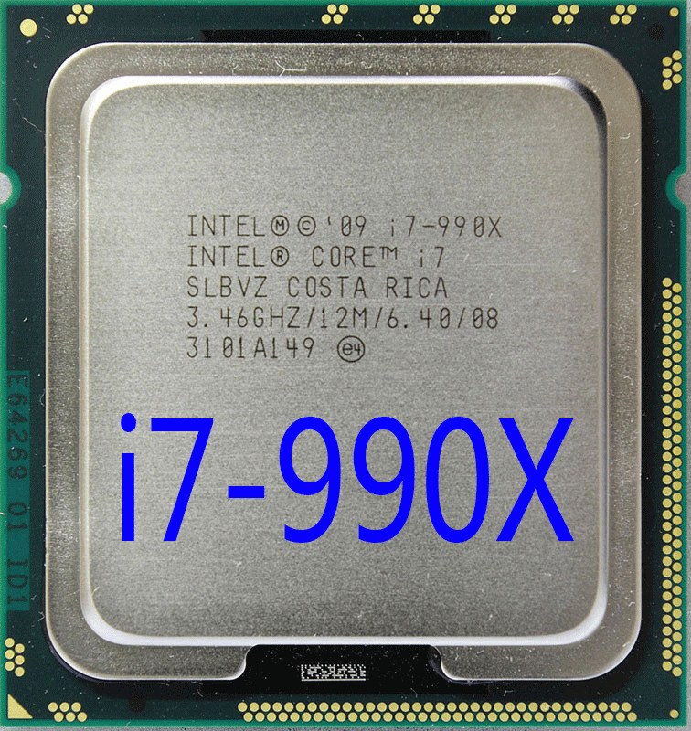 Intel Core i7-990X Extreme Edition 3.46GHz LGA 1366 CPU Processor