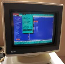 Vintage 1986 AT&T CRT318H color CRT 640 x 400 monitor for PC-6300, still working picture