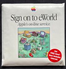Vintage Apple 1995 CD-ROM - Sign On To eWorld Disc - Never Opened picture