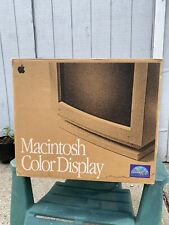 Vintage 1992 Apple Macintosh Color Display Box Nice Original Condition HTF Box  picture