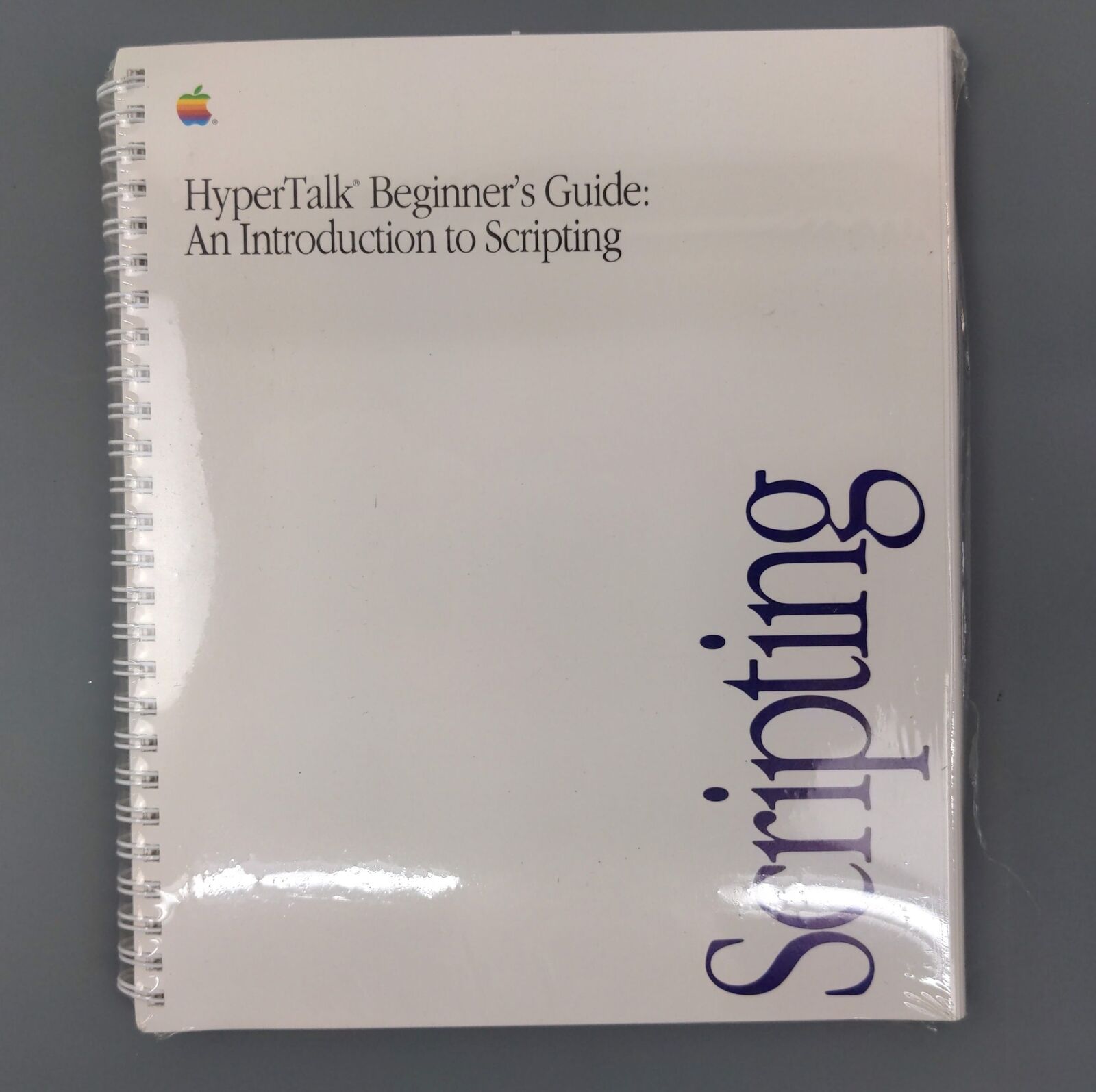 Hypertalk Beginner\'s Guide ~ Scripting ~ SEALED Vintage Apple MAC Book