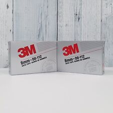 3M Data Tape 8mm D8-112 2 Pack Vintage Digital Storage 1993 MADE IN JAPAN - NEW picture