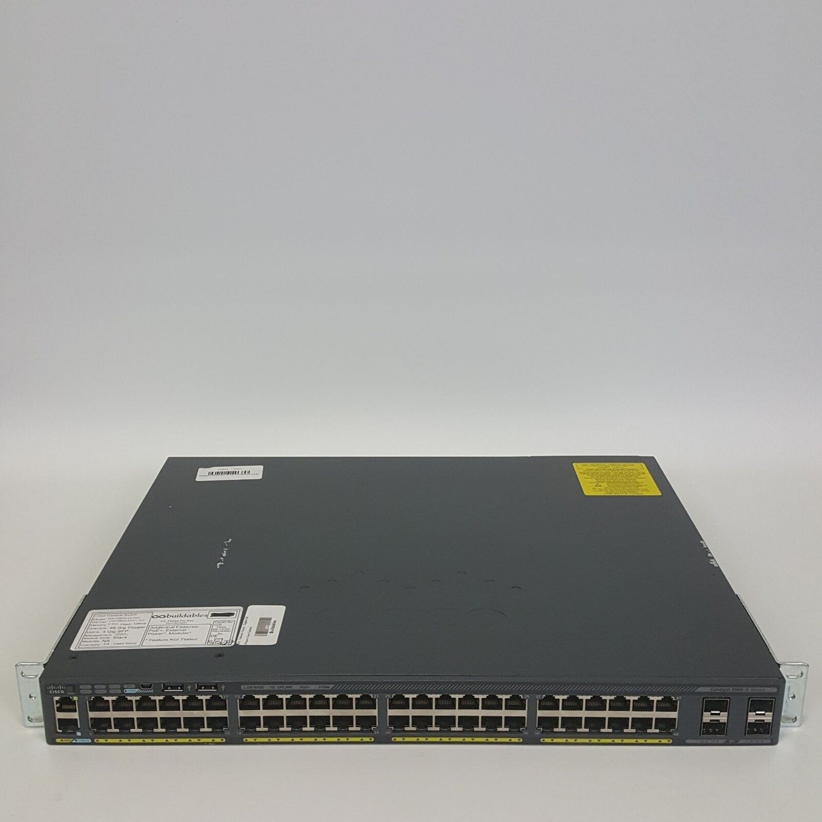 Cisco Catalyst WS-C2960X-48LPS-L 48 x Gigabit Ethernet PoE+ 4 x SFP Managed Swit