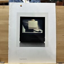 Apple First Quarter Report 1985 - Vintage picture