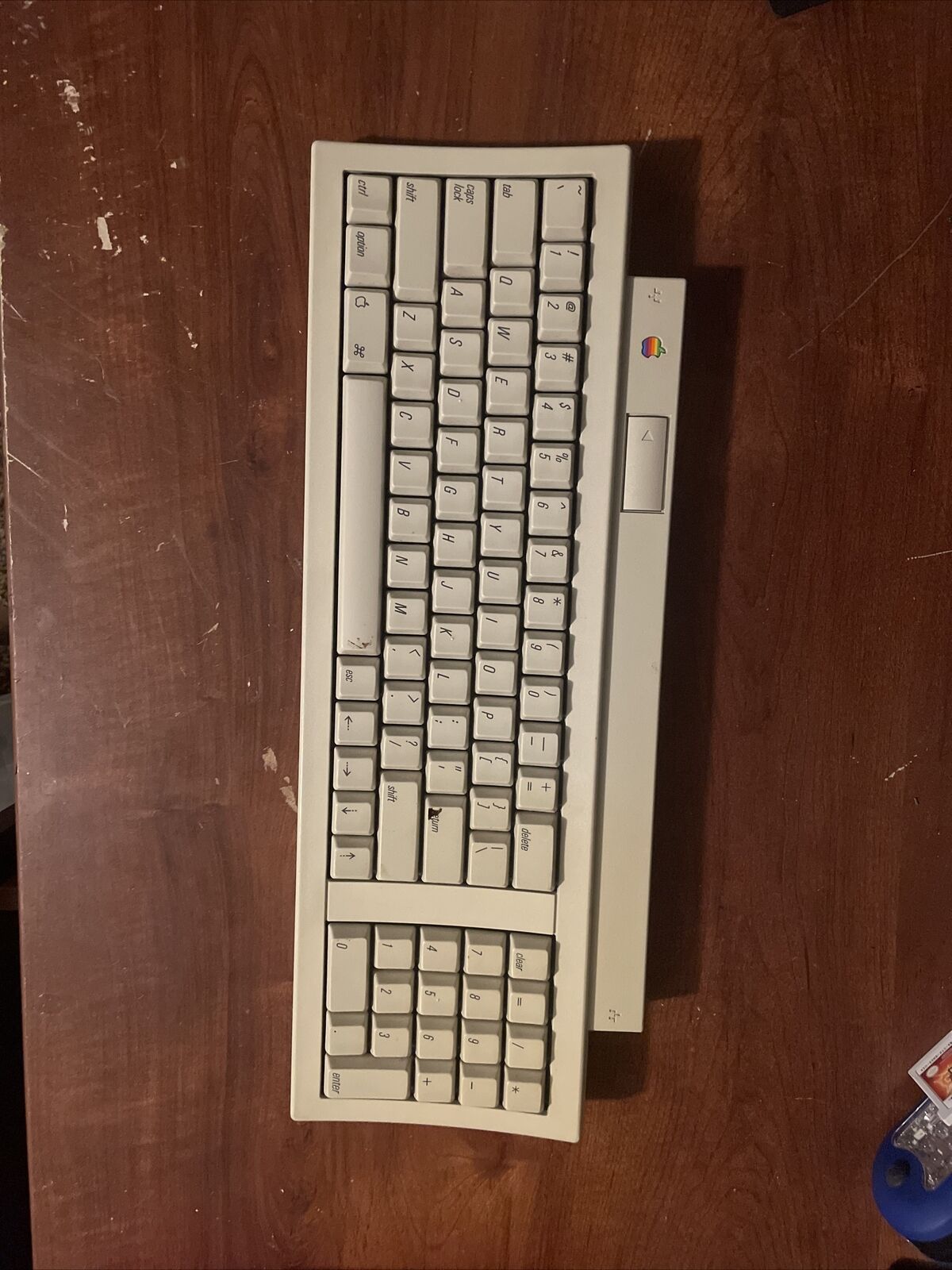 Vintage Apple Keyboard II M0487 Untested Decent Condition