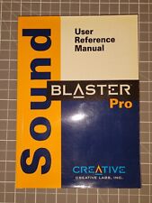 Creative Labs SOUND BLASTER PRO User Reference Manual 1992 Vintage picture