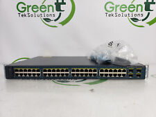  Read - Cisco Catalyst WS-C3560V2-48PS-S 48-Port 10/100 PoE + 4 SFP Ports Switch picture