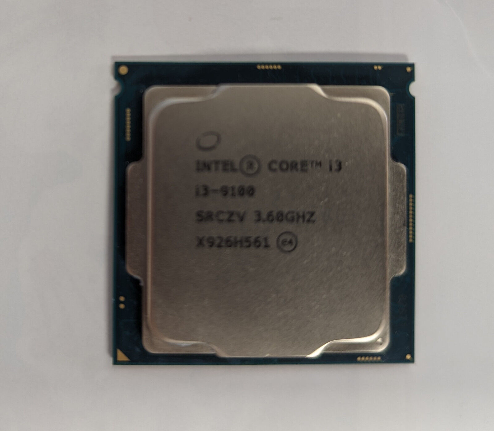 Intel Core i3-9100 3.6 GHz Quad-Core Processor SRCZV
