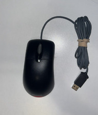 Vintage Black Microsoft Wheel Mouse Optical USB Mouse 1.1/1.1a TESTED & WORKING picture