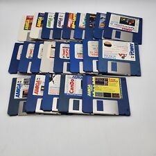 Lot Of 22 3.5 Floppy Disk Games Software Cover Superdisk Format Commodore Amiga  picture