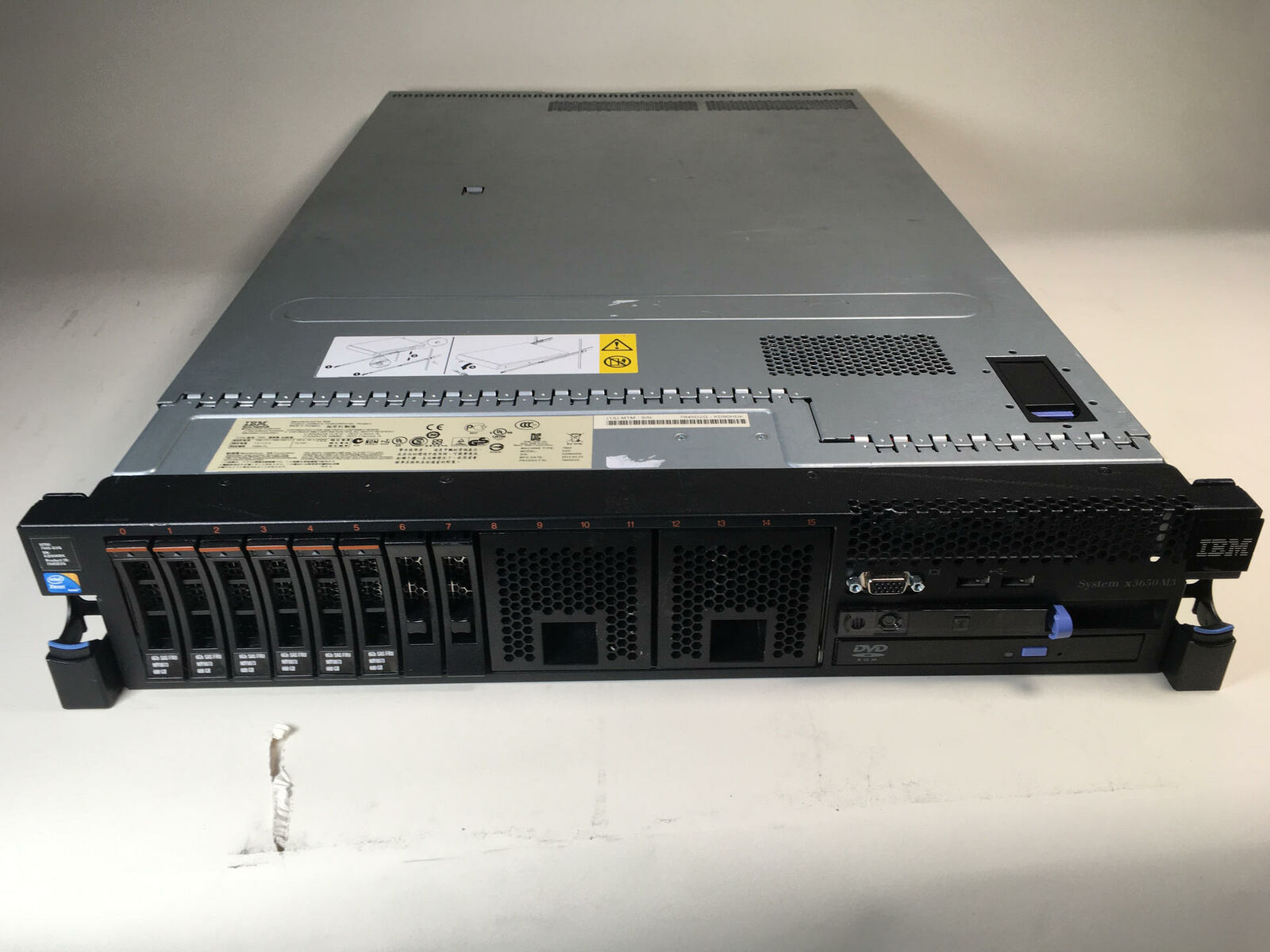 IBM System x3650M3 Server Dual E5645 6 Core 2.4GHZ 64GB DDR3