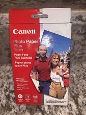 Canon Inkjet Photo Paper Plus Glossy PP-101 4x6 50 Sheets VTG NIP Photography  picture