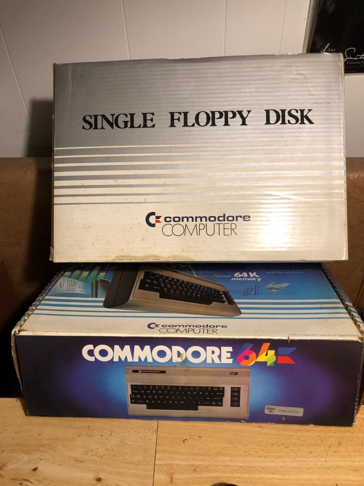Commodore 64 and Commodore 1541 with accessories and original boxes