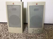 Vintage Apple Design Powered Speakers M6082 Unable to test picture