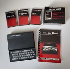 Vintage Timex Sinclair 1000 with Manual No Power Supply Untested With Extras picture