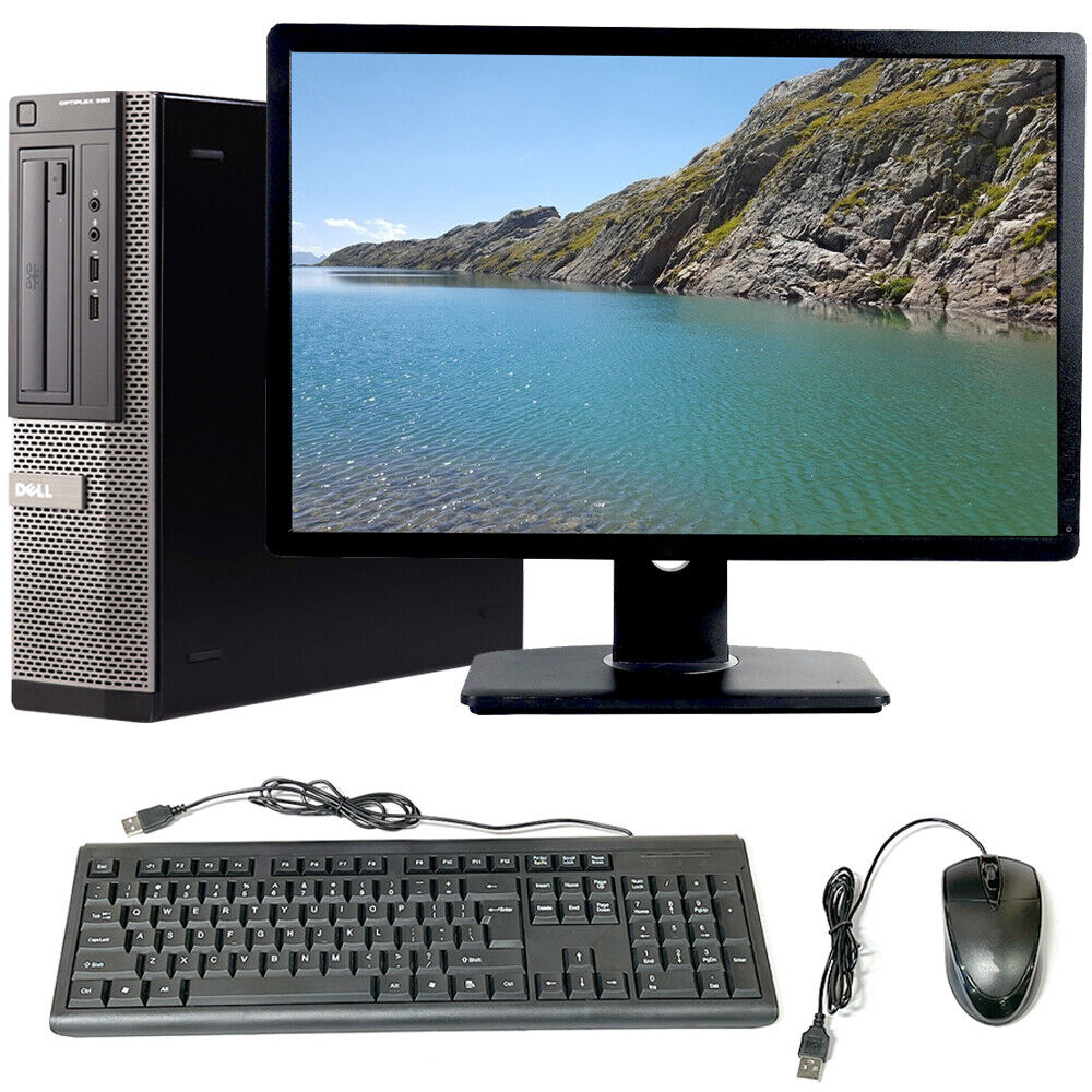 Dell Desktop Computer Windows 10 PC Intel Core i5 8GB RAM 500GB HD 22