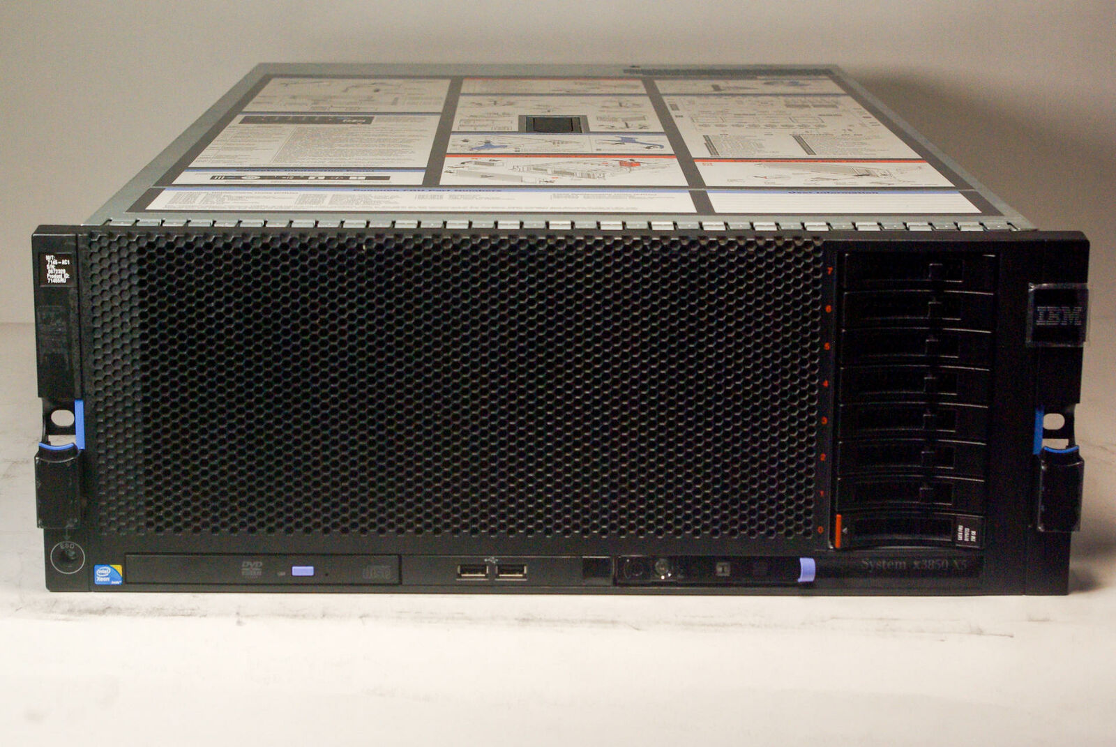 IBM System X3850 X5 Server Quad Xeon X7560 8 CORE 2.27GHz 512GB DDR3