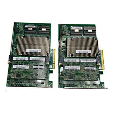 Lot of 2 HP Smart Array P840 SAS 12Gb 2-Port RAID 4GB Controller Card picture