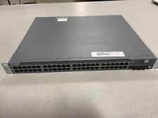 Juniper Networks EX3400-48P 48x Gigabit PoE+ RJ45 2x 40Gb/s QSFP+ Switch 2x PSU picture