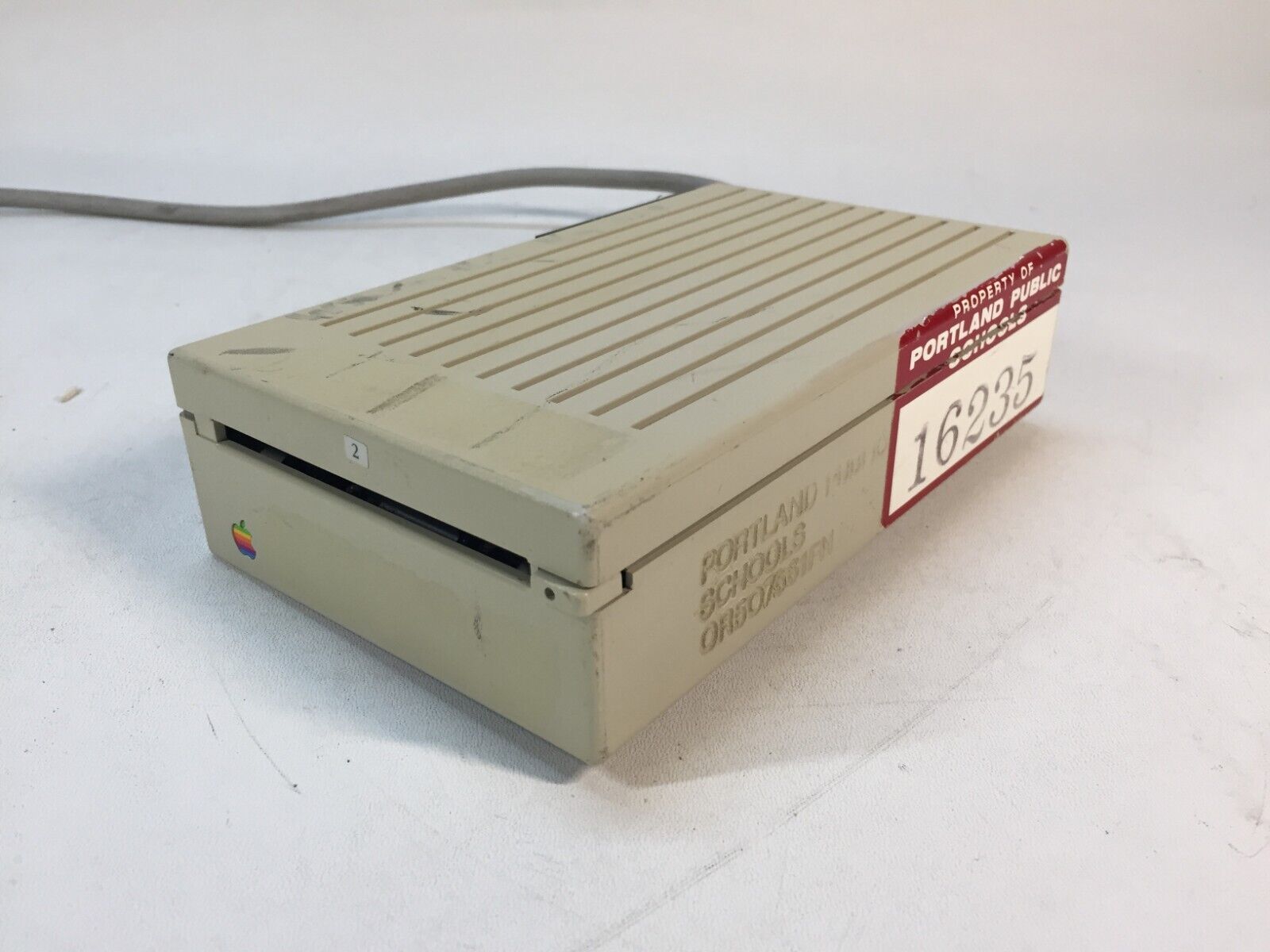 Vintage Apple 3.5 Disk Drive - Model: 825-1304-A - Untested