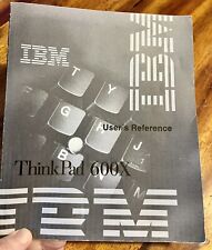 IBM ThinkPad 600X User's Reference, vintage, very good conditionÂ  picture