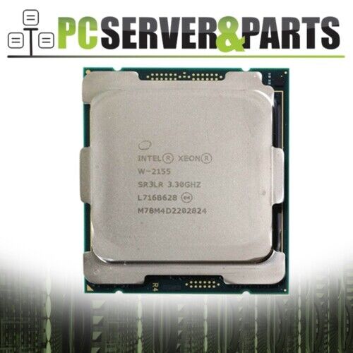 Intel Xeon W-2155 SR3LR 3.30GHz 10 Cores 20 Threads LGA 2066 Server Processor
