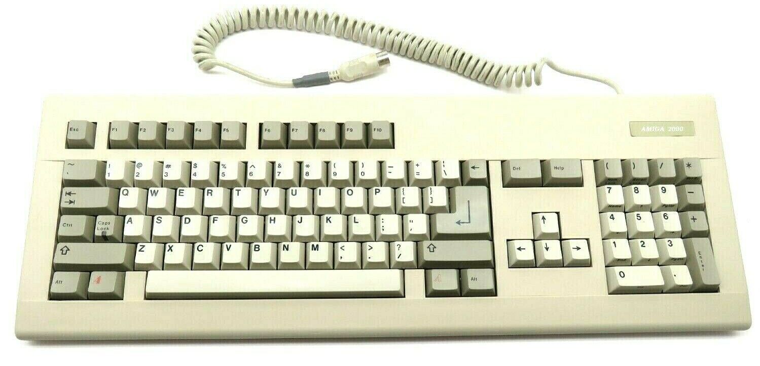 Amiga 2000 Rare Cherry Keyboard (Guaranteed To Work) #2
