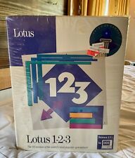 3D version Lotus 123 Release 3.1 for DOS  5.25