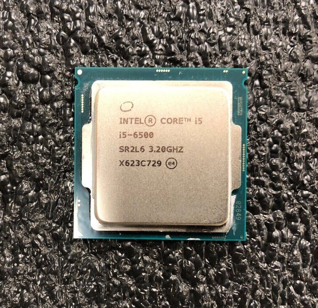Lot of 2 Intel Core i5-6500 3.20GHz Quad-Core CPU LGA 1151 Processor