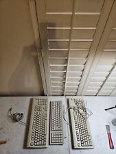LOT OF 3 Apple Computer Keyboard M2980/M0487 Vintage picture