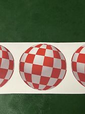 Commodore Amiga Boing Ball Decal Qty. 3 picture
