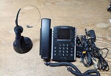 Polycom VVX 411 12 Lines VoIP Desktop Phone with Bluetooth Headset picture