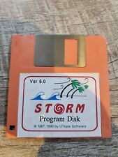 Vintage Utopia Software Storm Version 6.0 Program Disk 3.5 Inch Diskette picture
