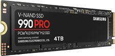 SAMSUNG 990 PRO w/Heatsink SSD 4TB, PCIe Gen4 M.2 2280 7450MB/s (MZ-V9P4T0CW) picture