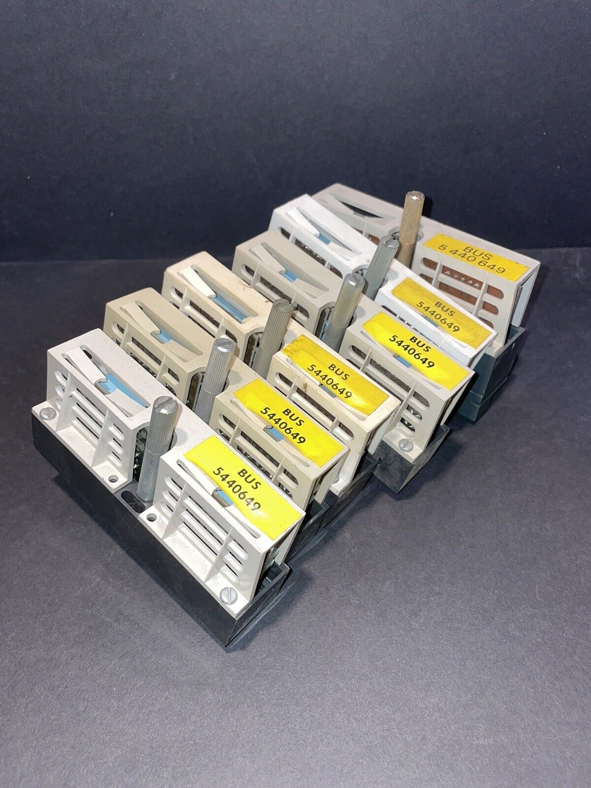  Vintage Computer Mainframe IBM Bus And Tag 5440649 Bus Terminator Cards lot