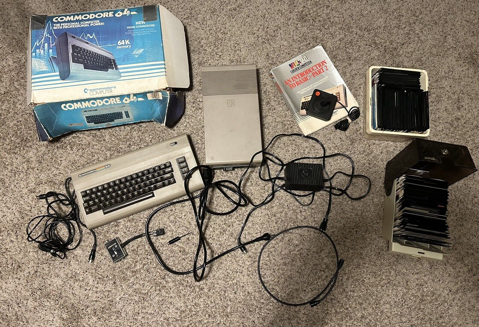 Huge Commodore 64 Lot Tested And Working (Read Description)