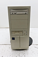 Vintage ATX Desktop PC Case Beige Sleeper Case w/ 250W PSU picture