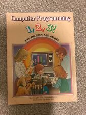 Computer Programming 1, 2, 3 Dwight and Patricia Harris Vintage Computer Book picture