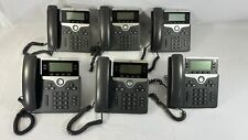 Cisco 7841 CP-7841-K9 VoIP Phone With Stand 4 Line Display Phone Lot of 6 picture