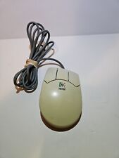 Vintage Logitech MouseMan Bus Mouse M-PD13-9BM Ivory Corded 3 Buttons  picture