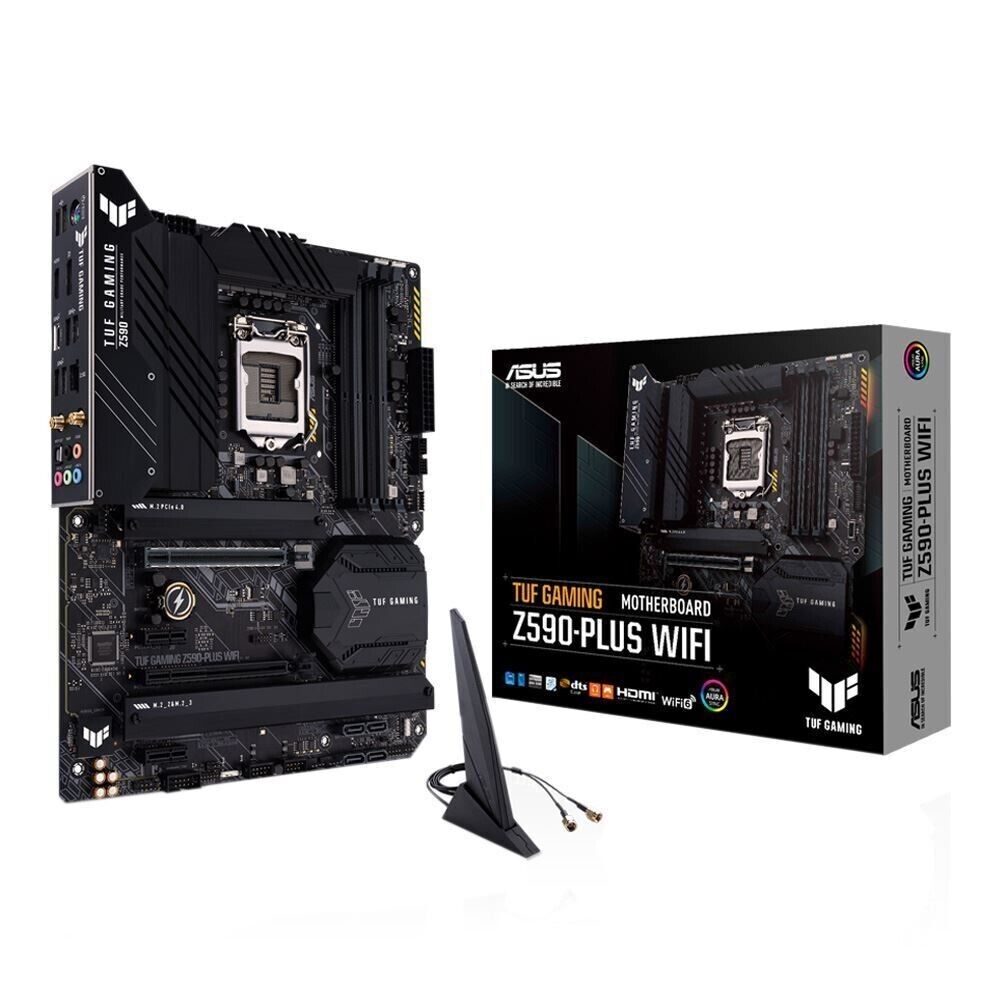 ASUS Z590-PLUS TUF Gaming WIFI Intel LGA 1200 ATX Motherboard ⚡Sealed + Invoice⚡