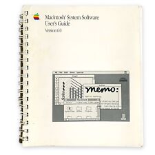 VTG 1988 Apple Macintosh System Software Userâ€™s Guide Version 6.0 #2 picture