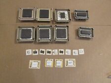 21 Vintage White Ceramic Gold IC's  For Scrap Gold Recovery picture