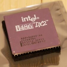 Vintage Intel 486 A80486DX2-66 66 MHz SX911 CPU Tested & Working 06 picture