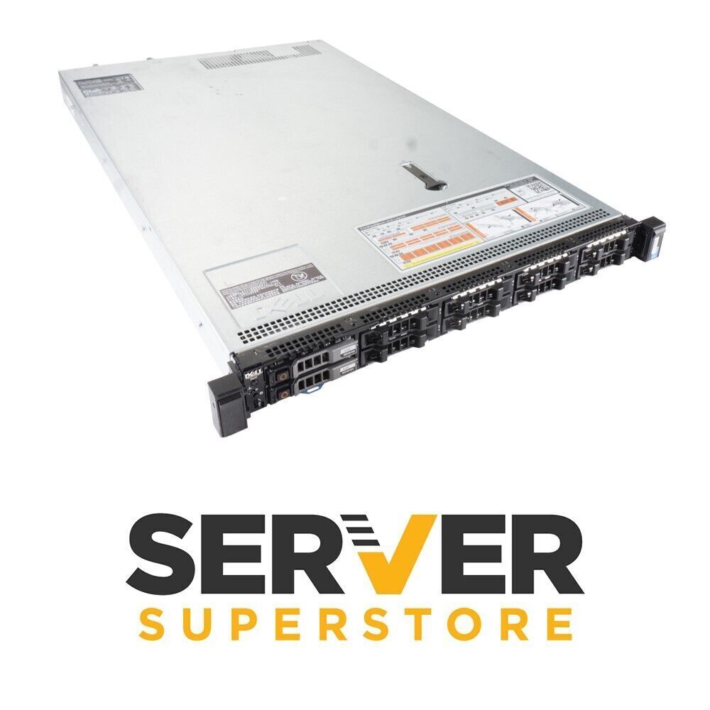 Dell PowerEdge R630 10-Bay Server 2x E5-2680 V4 28 Cores H730 64GB RAM 4x trays