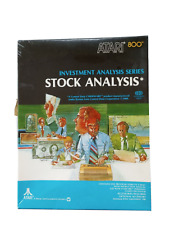 Vintage 1980 ATARI 800 Investment Analysis Series Stock Computer Disk NOS Sealed picture
