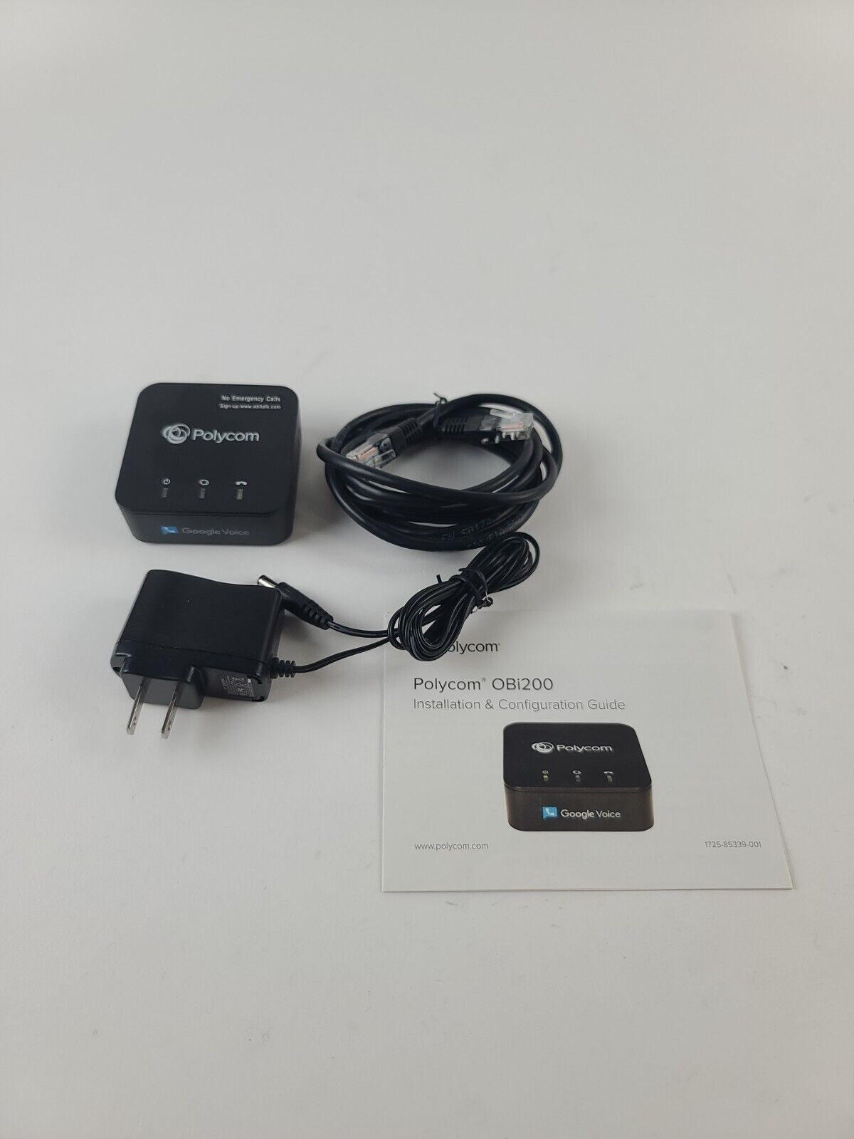 Obihai OBi200 1-Port VoIP Adapter - Black